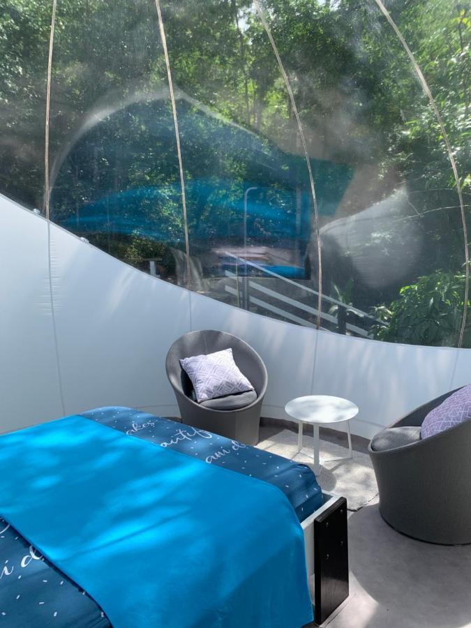 Maisons Bulles Deluxe Hotell Bouillante Exteriör bild